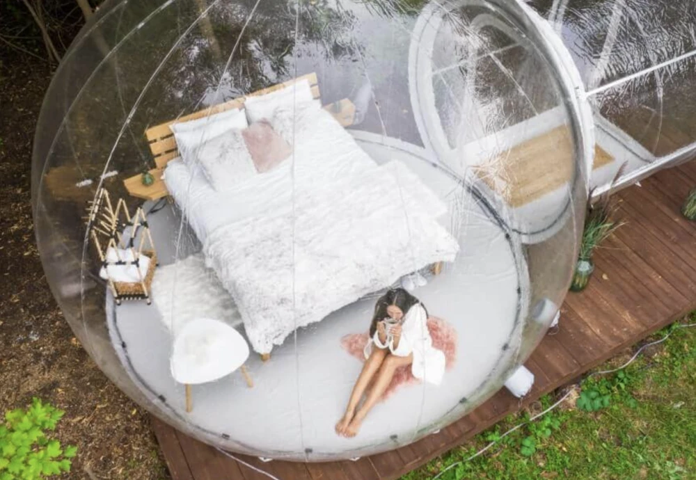 bubble tent house